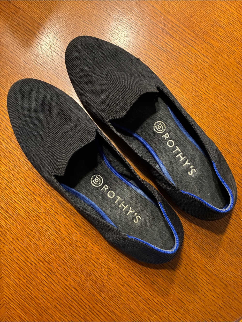 Rothy's Black Slip-On Loafers